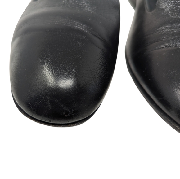 Chanel Interlocking CC Black Leather Loafer Size EU 39 - Picture 5 of 9